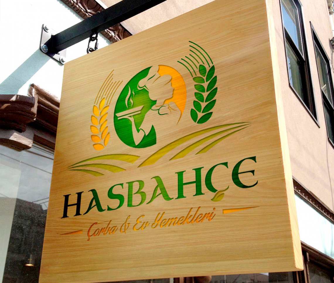 Hasbahçe Ev Yemekleri Kurumsal Kimliği Oğuzhan Şekerci Ankara